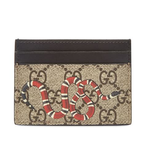 what type of snake is a gucci snake|Gucci snake cardholder.